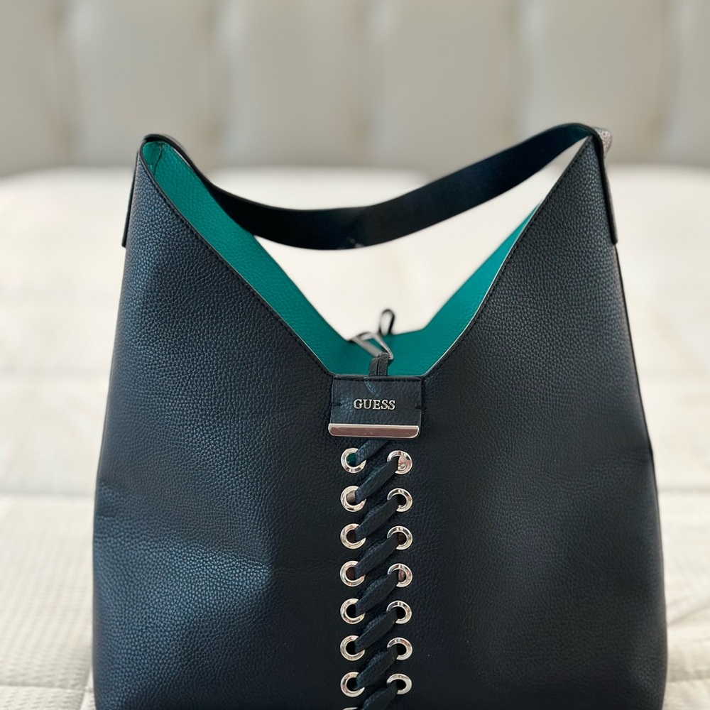 Guess Bag. Size 15” * 15”.